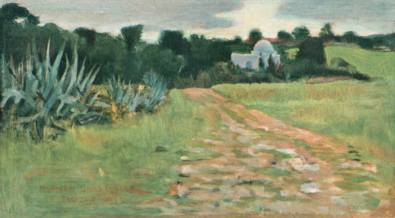 Casa e campo dei santi, Tangeri, 1885